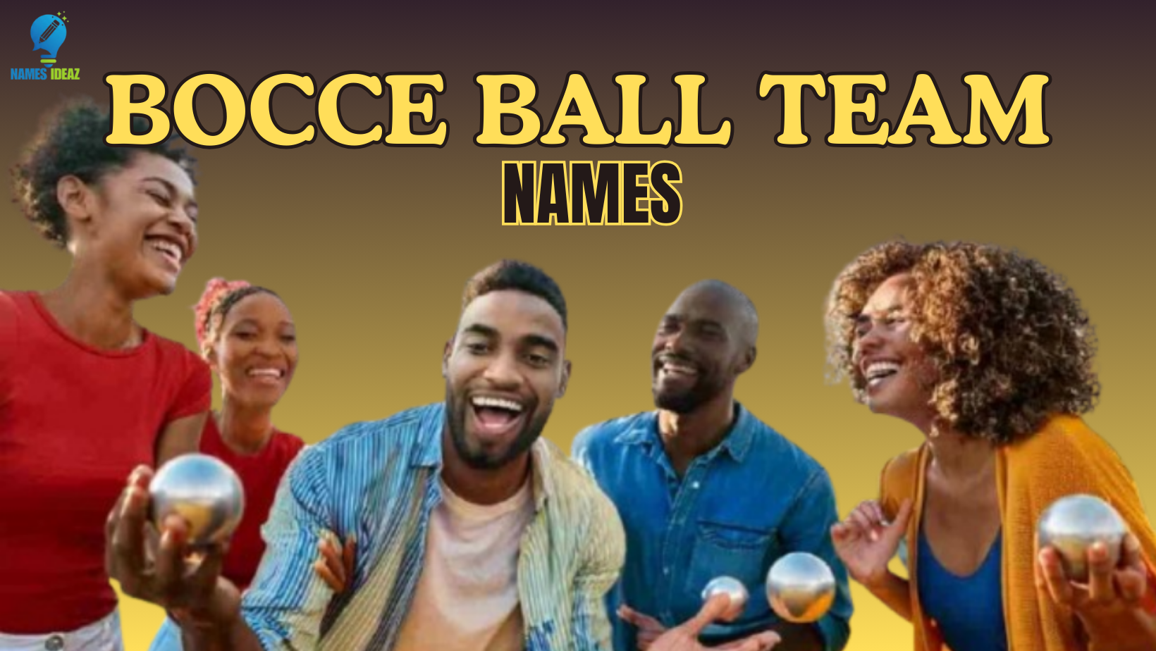 Bocce Ball Team