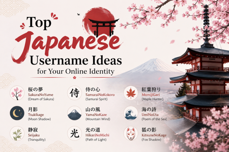 Top Japanese Username Ideas for Your Online Identity