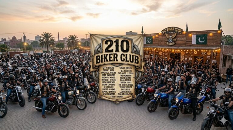 210+ Biker Group Names for Your Motorcycle Club