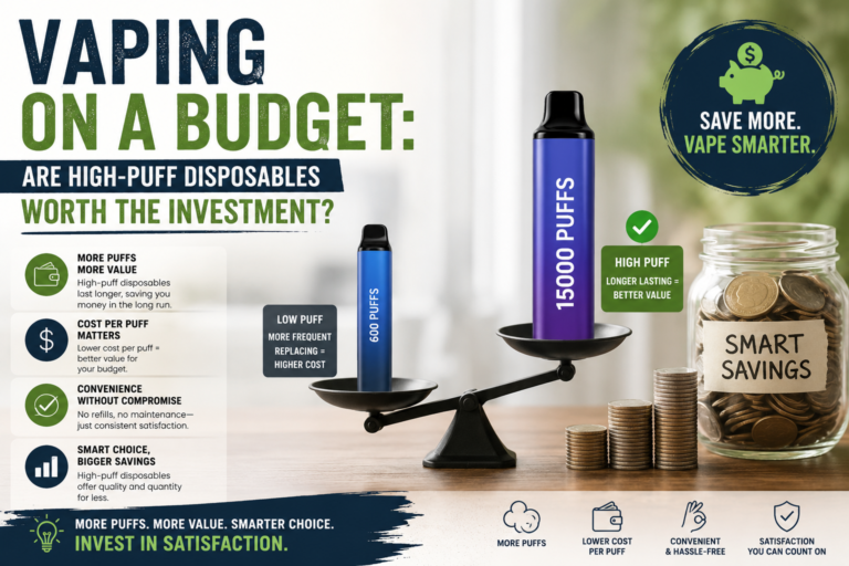 Vaping on a Budget: Are High-Puff Disposables Worth the Investment?