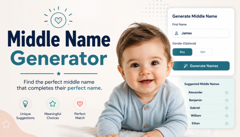 Middle Name Generator