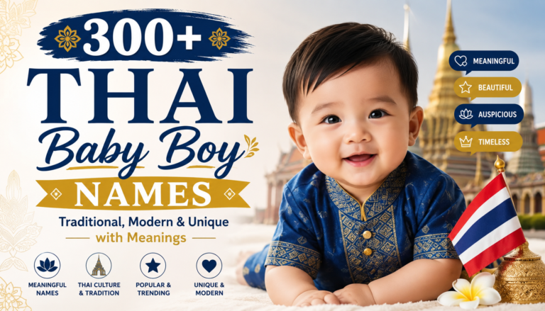 Thai Baby Boy Names