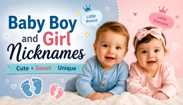 Baby Boy and Girl Nicknames