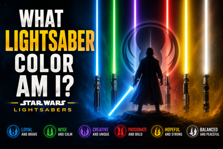 What Lightsaber Color Am I? Star Wars Lightsabers