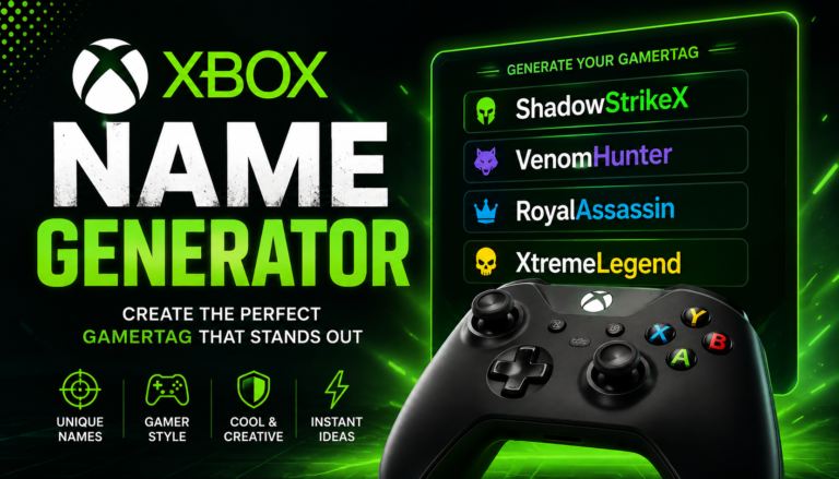 Xbox Name Generator