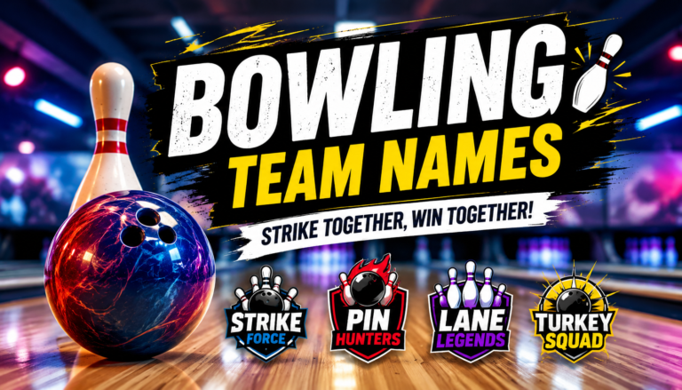 Bowling Team Names