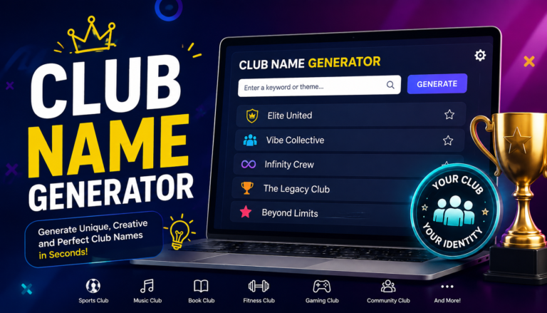 Club Name Generator